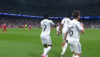 CHAMPIONS LEAGUE LIVE: Dy gola të shpejtë në “Bernabeu”. Festa e Benfica-s zgjat shumë pak (video)