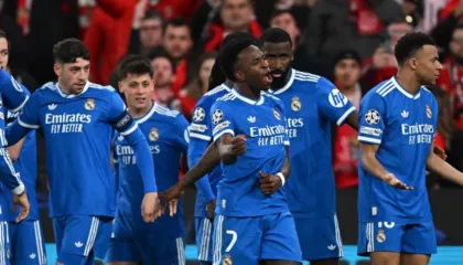 Champions League: Vinicius është heroi i Realit, mund Benfica-n. PSG mund me permbysje Monacon