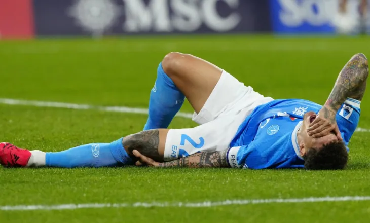 Conte merr frymë, lajme pozitive për Di Lorenzo-n, përjashtohet këputja e ligamenteve të gjurit