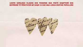 “Dashuria në vargje” , një mbrëmje poetike me lexime vargjesh klasike dhe moderne nga poetë shqiptarë dhe botërorë