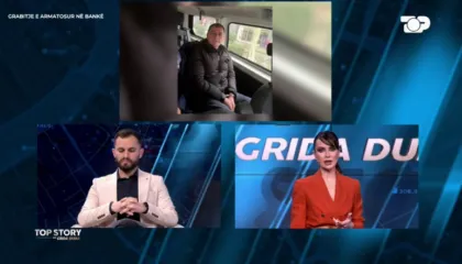 Dëshmia e grabitësit të bankës, gazetari: Ishte në gjendje të rënduar