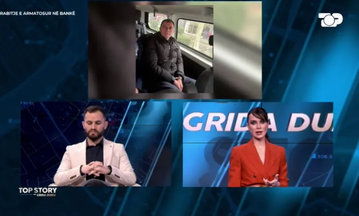 Dëshmia e grabitësit të bankës, gazetari: Ishte në gjendje të rënduar