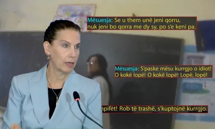 Dhuna e mësesues ndaj nxënësve/ Kumbaro: Nuk është më pjesë e trupës së mësuesve!