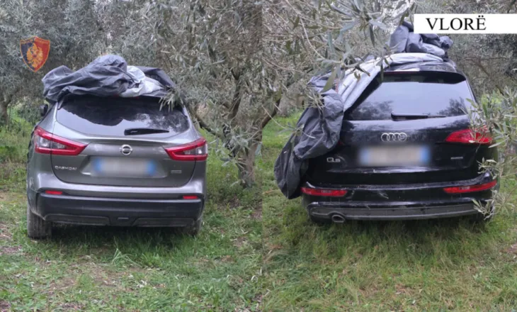 Do përdoreshin në ngjarje kriminale, policia zbulon dy makina të fshehura dhe benzinë në Vlorë
