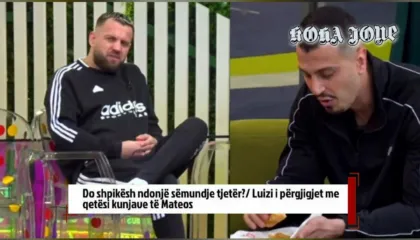 Do shpikësh ndonjë sëmundje tjetër?/ Luizi i përgjigjet me qetësi kunjave të Mateos