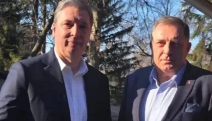 Dodik pas takimit me Vuçiçin: Marrëveshja e Dejtonit ka dështuar