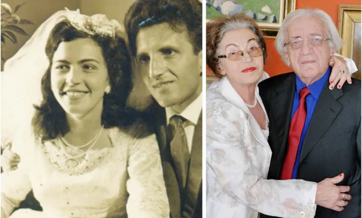 Dritëro Agolli- gruas: Të falënderoj që  s’më ke lënë…