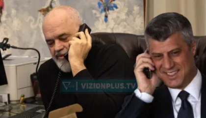 “E kam fituar përjetë lirinë”/ Rama telefonatë me Thaçin në 18-vjetorin e Pavarësisë së Kosovës