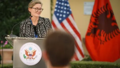 E ngarkuara me punë e SHBA-ve në Kuvend, takim me Niko Peleshin