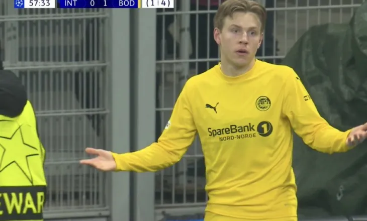 E pabesueshme/ Bodo Glimt eleminon Interin nga Champions League, rezultati final është 5-2