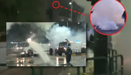 E paprecedentë/ Policia sulmon gazetarët e Syri TV me ujë me piper gjatë protestës