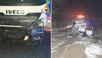 E rëndë në Itali/ I riu shqiptar humb jetën pasi kamioni përplasi makinën e tij