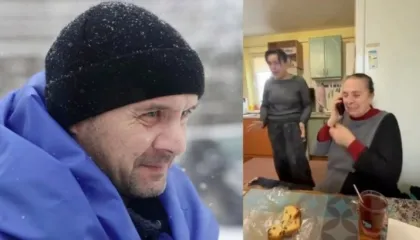 ‘E varrosa’: Kthehet në shtëpi ushtari ukrainas që konsiderohej i vdekur