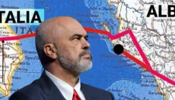 Edhe ujin e dha/ Ujë nga Tragjasi në Pulja/ Rama rikthen ujësjellësin nënujor Shqipëri-Itali