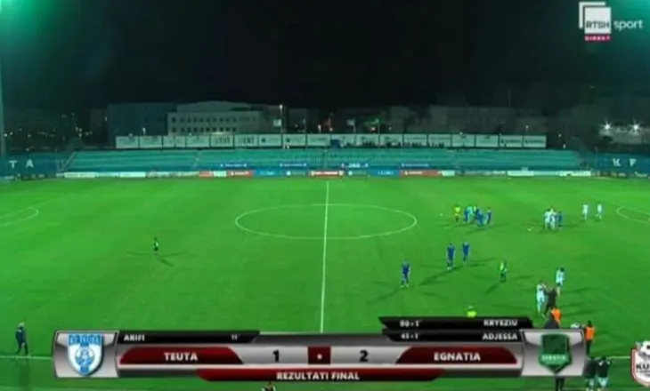 Egnatia përmbys Teutën dhe Vllaznia fiton në transfertë, përfundojnë çerekfinalet e para të Kupës së Shqipërisë