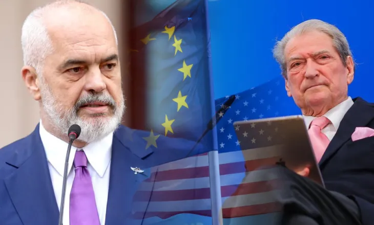 EKSKLUZIVE / Sondazhi: Mbi 80% mendojnë se Rama gëzon mbështetjen e SHBA dhe BE. Për Berishën vetëm 10,2%