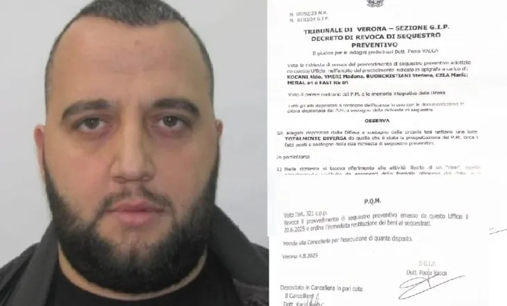 Ekstradohet Mario Çela nga Belgjika, Gjykata e Veronës kishte revokuar më herët një masë sekuestroje për pasuritë