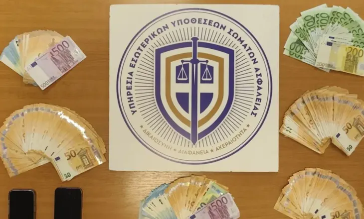 EMRAT/ Tregti kokaine në Rodos, në pranga 3 shqiptarë dhe 2 grekë, gjenden 327 mijë euro cash