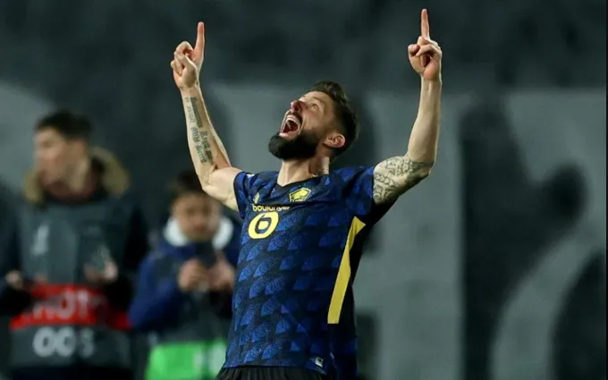 EUROPA LEAGUE 45′ E PARA: Giroud mban në lojë Lille-n në Beograd, Celtic surprizon Stuttgartin