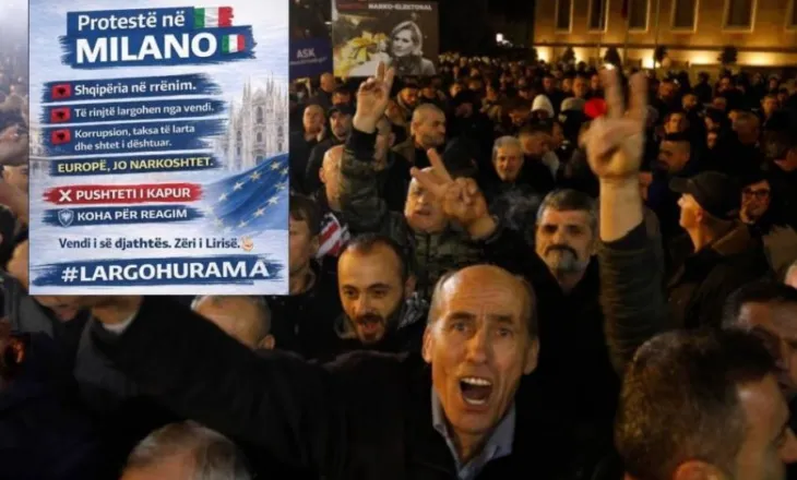 ‘Europë, jo narkoshtet!’, shqiptarët paralajmërojnë protestë në Milano: Rama largohu