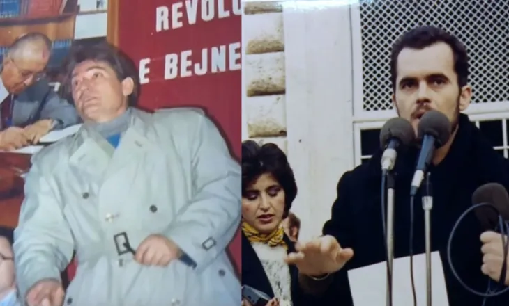 Exclusive/ Fotot e rralla të Ali Begesë: Rama e Berisha bashkë në Qytetin Studenti. E vërteta e fotos së kreut të PD me portretin e Enver Hoxhës në sfond