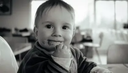 Fëmijët që hanë vetëm, e zhvillojnë komunikimin më herët