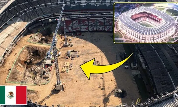 FIFA në alarm para Botërorit 2026, stadiumi hapës rrezikon të mos jetë gati për ndeshjen inauguruese