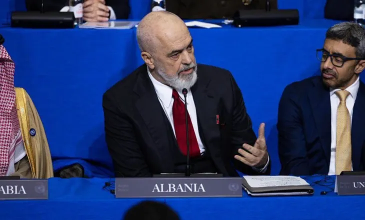 Fjala e Ramës në Uashington: Shqipëria do kontribuojë në Gaza, Zoti e bekoftë