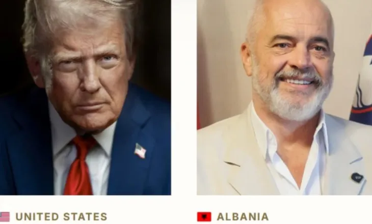 Flamujt e Shqipërisë dhe Kosovës vendosen në Bordin e Paqes. Rama pranë Trump në faqen zyrtare