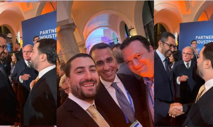 FOTO/ Fatmir Hysenbelliu takime me Luigi Di Maio dhe ministrin e Emirateve të Bashkuara Arabe në Mynih