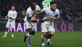 FOTO/ Inter “çmonton” Sassuolo-n, “arratiset” në krye, por Chivu nuk feston: Titulli ende larg (VIDEO)