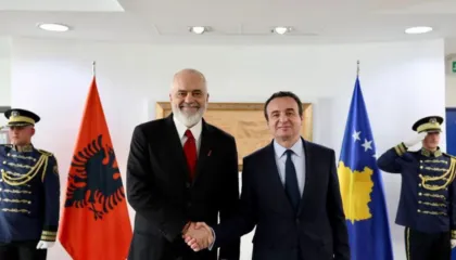 FOTO/ Kryeministri Rama uron Pavarësinë e Kosovës: Keqardhje që s’mund të jem në manifestimin për ish-krerët e UÇK-së