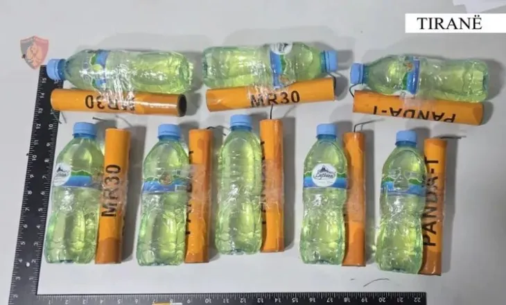 FOTOLAJM / Molotovë me shishe plastike dhe kapsolla, çfarë iu kap militantëve të Berishës