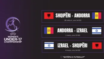 FSHF gati për turneun e parë europian për vitin 2026. Kombëtarja e femrave U-17 luan në shtëpi