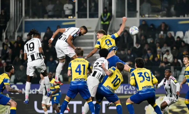 Gjithçka e lehtë për Juventusin, bardhezinjtë shkojnë në dhomat e zhveshjes me avantazhin e dyfishtë (video)