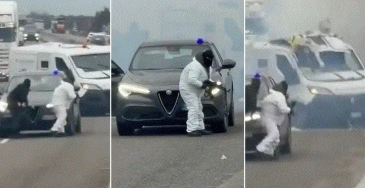 Grabitje në Brindisi/ Pritë ndaj fugonit me para, të shtëna me armë ndaj policisë