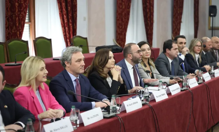 Grupi Parlamentar i PD-së takim me përfaqësues të PPE-së, Bardhi: Shqipëria në fokusin evropian