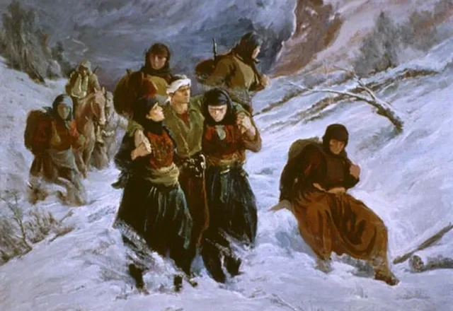 Historia e rrallë e pikturës “Nënat labe”, ishte pjesë e ekspozitës kombëtare më 1986