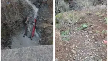 Humbi kontrollin e mjetit dhe ra në përrua në aksin Mat-Shkopet, shpëton mrekullisht drejtuesi