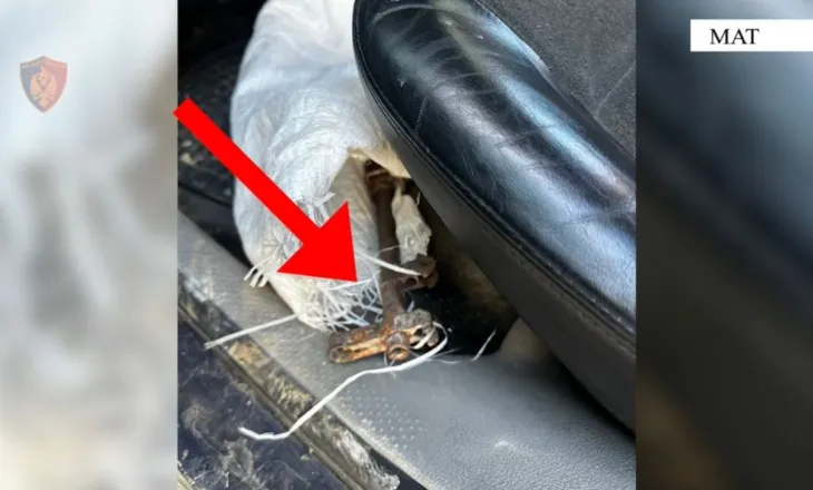 I dehur në timon dhe i armatosur, arrestohet 46-vjeçari në Mat