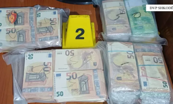 I gjenden në banesë mbi 160 mijë euro të falsifikuara, municion dhe lëndë djegëse, arrestohet 19-vjeçari në Shkodër