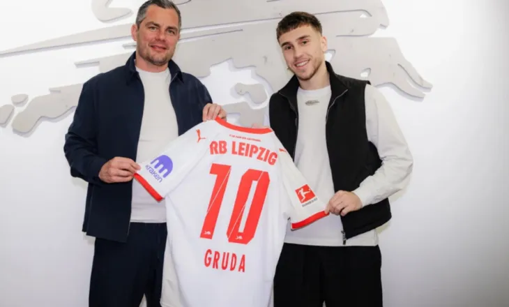 I ndjekur nga Kombëtarja shqiptare, futbollisti shkodran nënshkruan me Leipzig