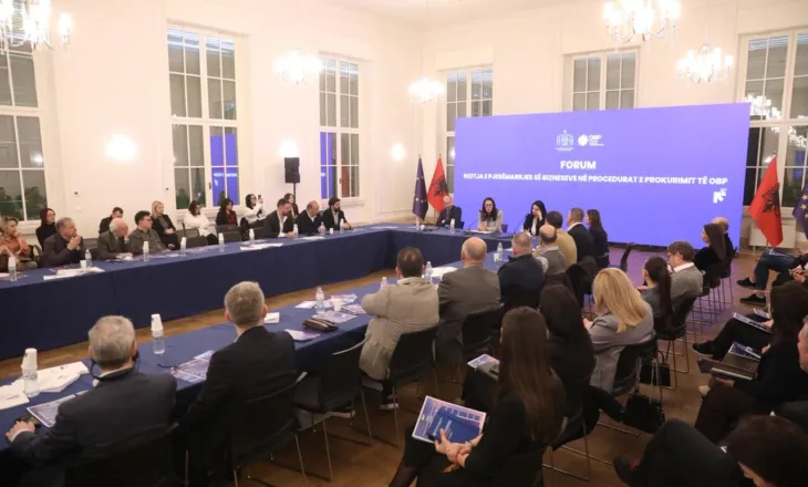 Ibrahimaj: Rritja e pjesëmarrjes së bizneseve në prokurimin publik, kyç për transparencë, konkurrencë dhe integrim europian
