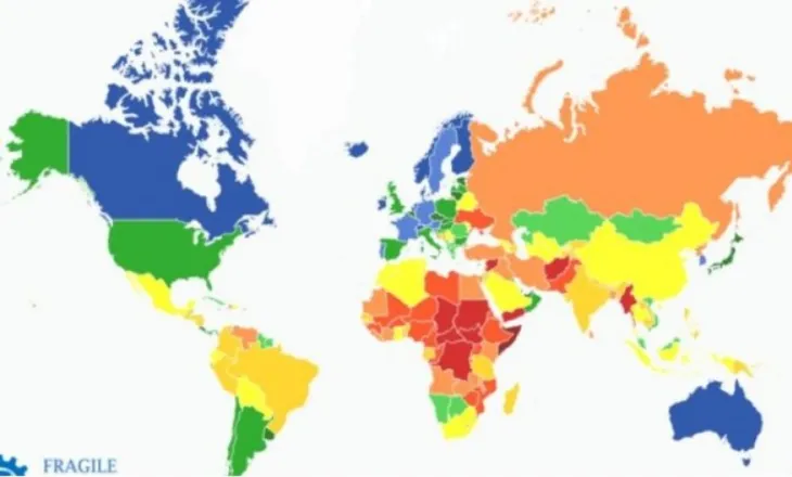 Indeksi/ Shqipëria, stabilitet i moderuar, institucione nën presion! Ku renditet vendi ynë në hartën globale