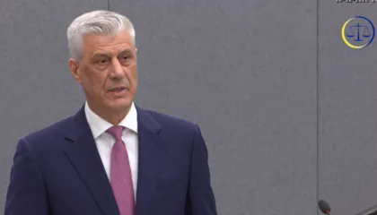 “Jam krenar, nuk pendohem asnjëherë”, Thaçi në Hagë: I vetmi armik që kisha ishte Sllobodan Millosheviç