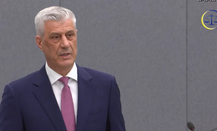 “Jam krenar, nuk pendohem asnjëherë”, Thaçi në Hagë: I vetmi armik që kisha ishte Sllobodan Millosheviç