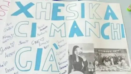 “Jeton përgjithmonë në zemrat tona”, shokët dhe shoqet e klasës kujtojnë 15 vjeçaren që humbi jetën tragjikisht me familjen në Itali