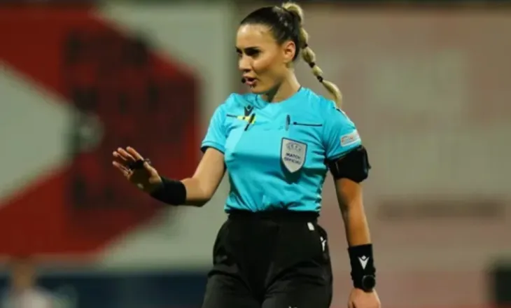 Jo vetëm meshkujt, gjyqtarja shqiptare Rusta, do të vendosë drejtësinë në Kupat e Europës