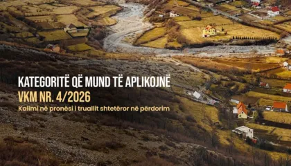 Kalimi i truallit shtetëror në pronësi, Kadastra sqaron dy kategoritë që përfitojnë nga vendimi i qeverisë