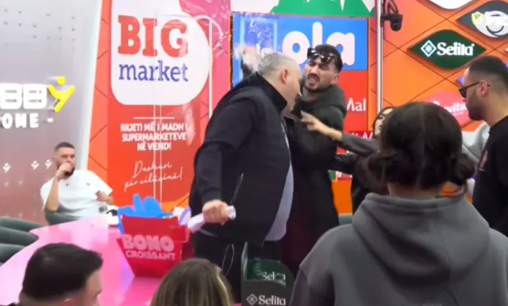 Kaos në Big Brother, Kristi i hedh ujë Rogertit